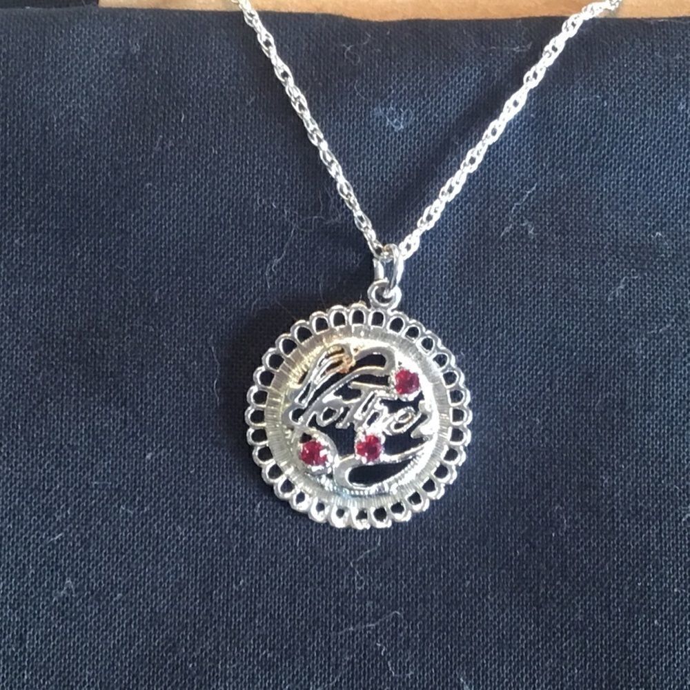 Sterling Silver Mother Necklace